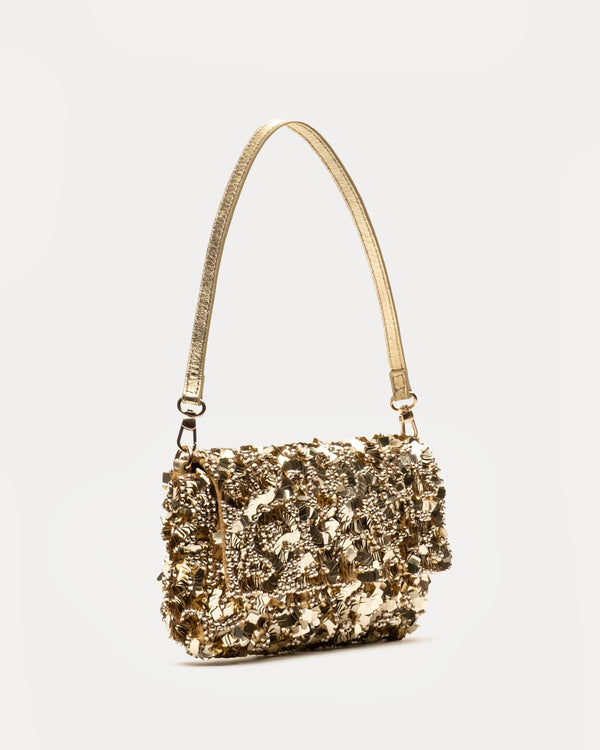 Stardust Sequin Bag - Gold Handbag Frances Valentine