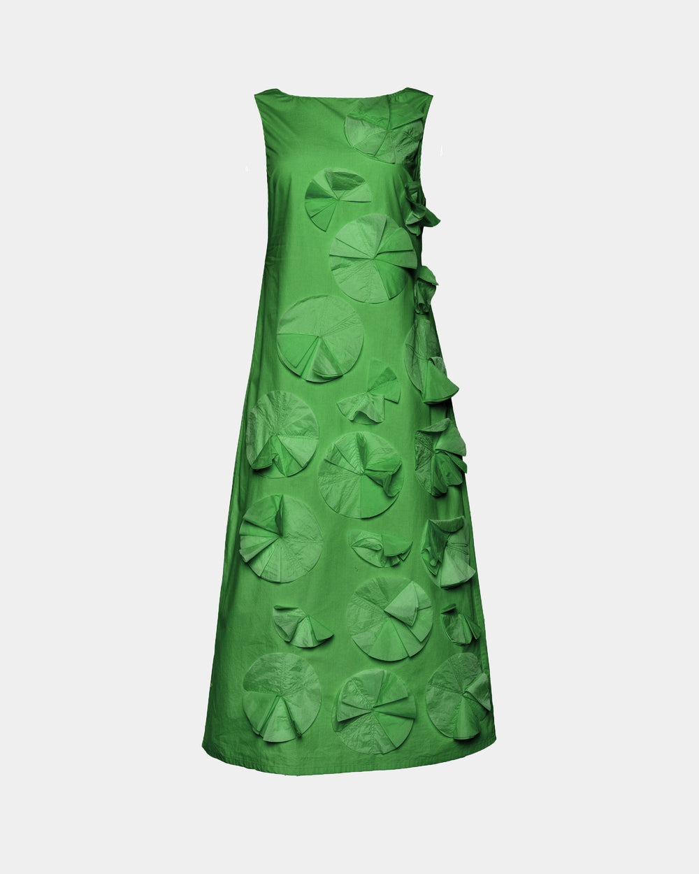 Origami Dress - Green
