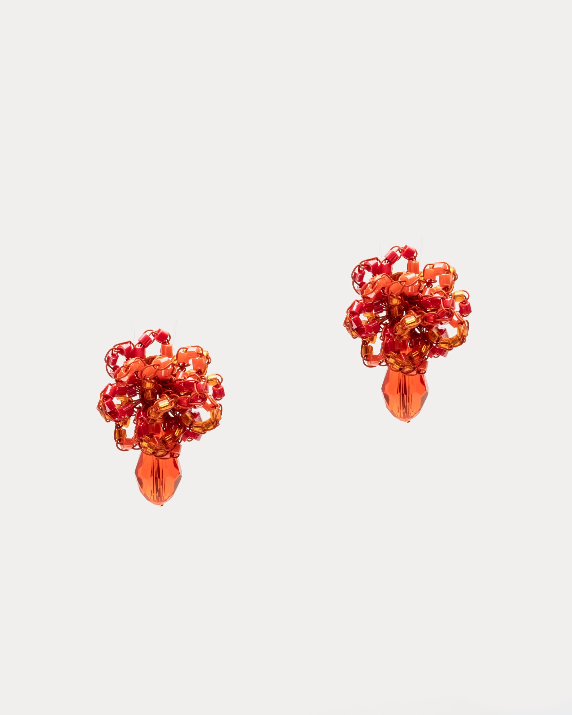 Drizzle Mini Post Earring Coral