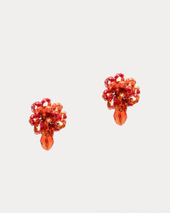 Drizzle Mini Post Earring Coral - Frances Valentine