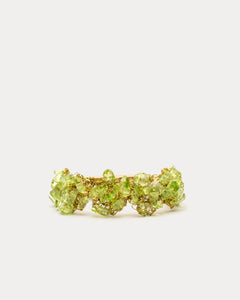 Rocks Cluster Bracelet Green - Frances Valentine