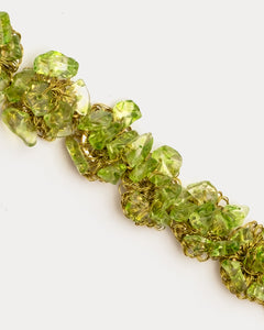 Rocks Cluster Bracelet Green - Frances Valentine