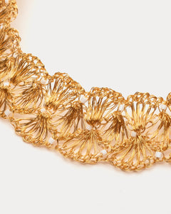 Shells Necklace Pearl Gold - Frances Valentine