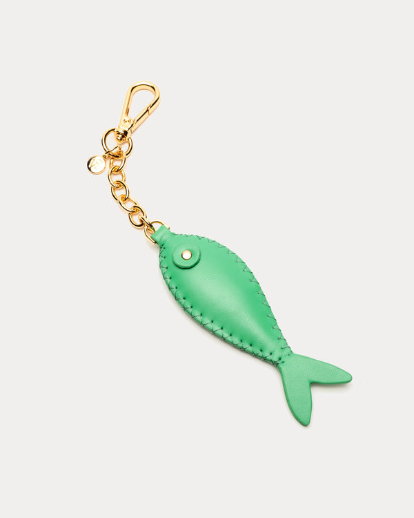 Fishie Charm Keychain - Green