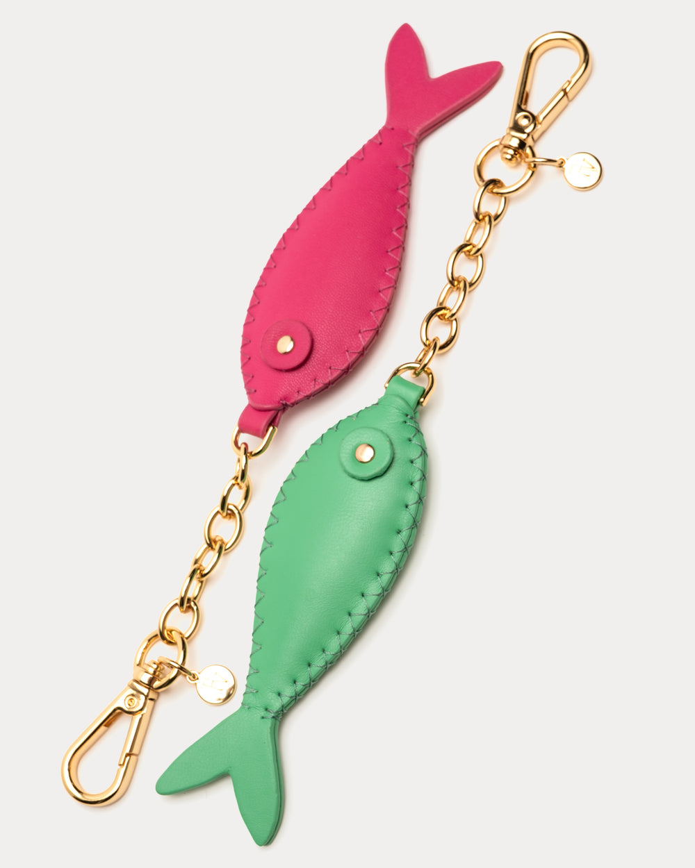 Fishie Charm Keychain - Pink