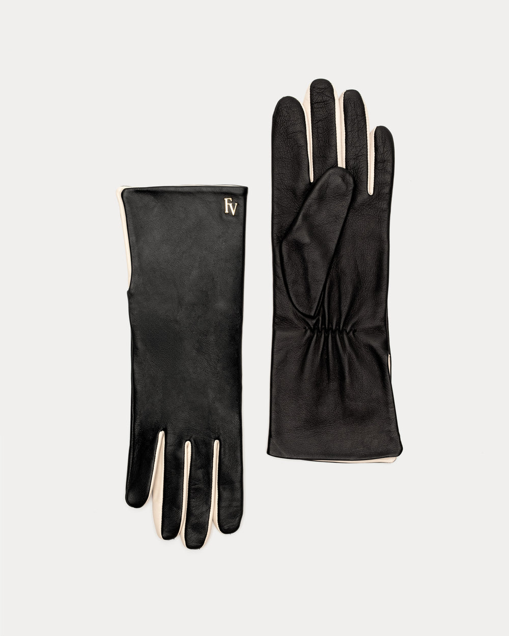 Deep V Leather Glove Gloves & Mittens Fownes