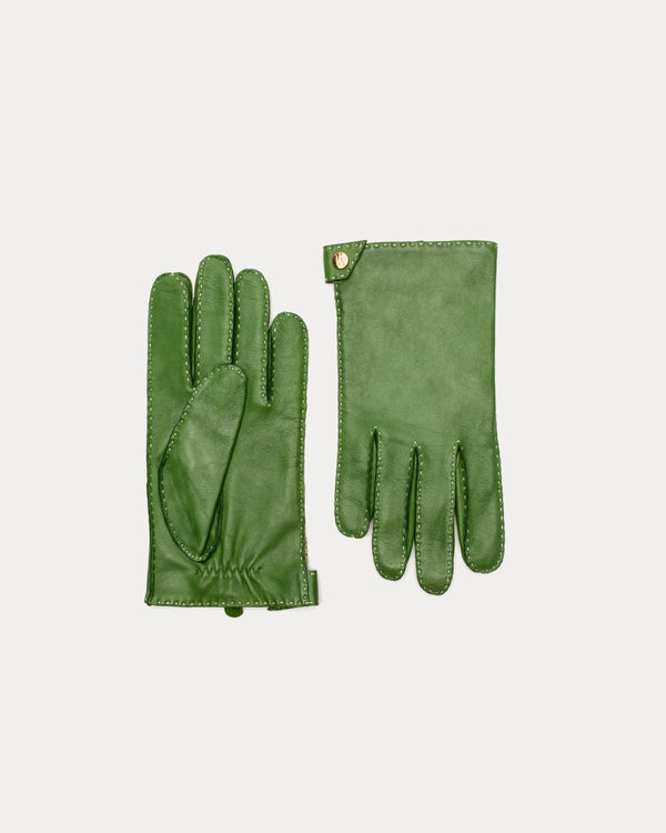 Vintage Driving Glove - Green Gloves & Mittens Frances Valentine