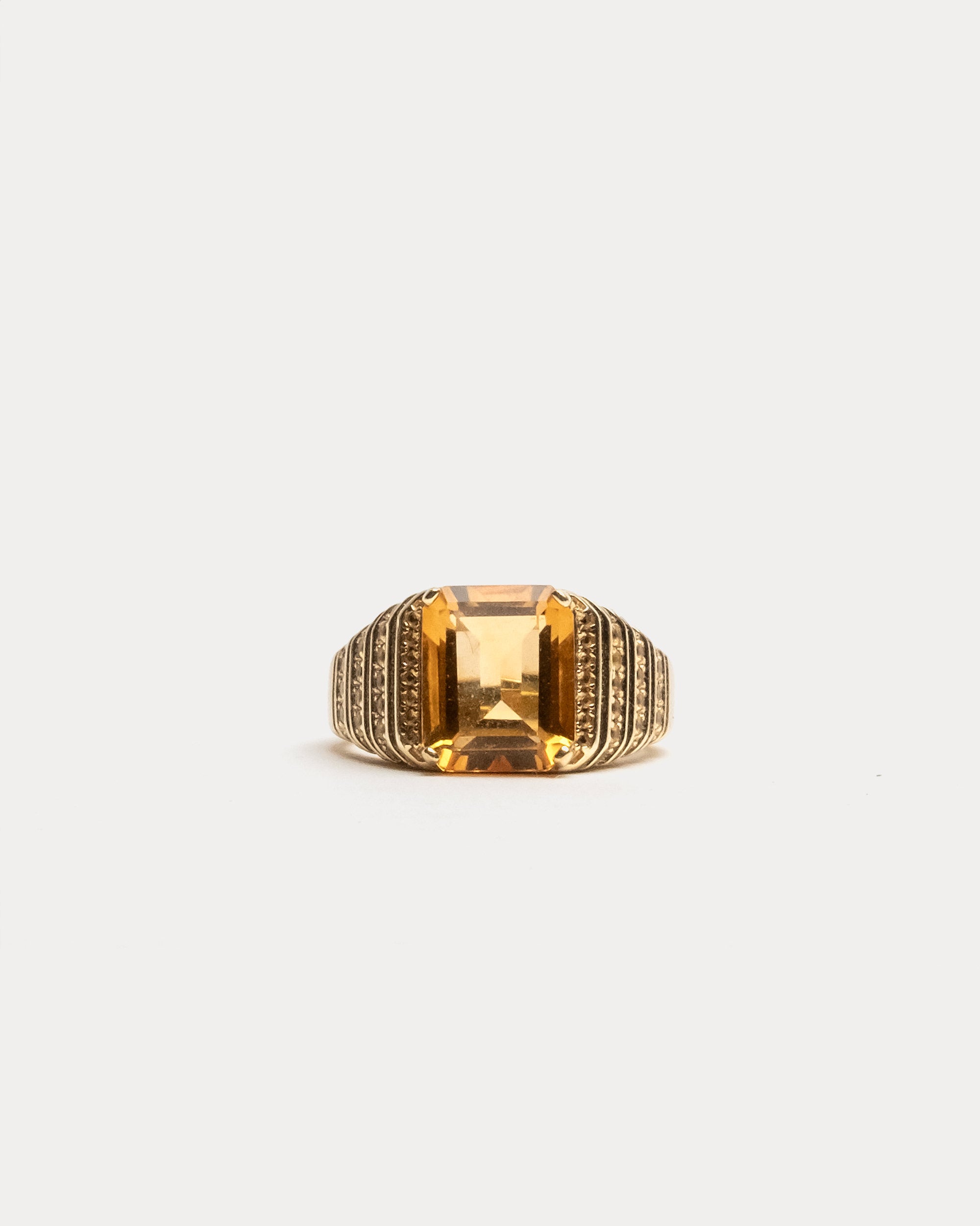 Giorgia Ring Gold Citrine