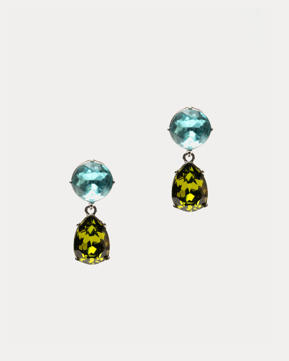Teardrop Earring Blue Green Earrings KJL