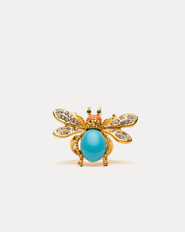 Bee Ring Blue - Frances Valentine