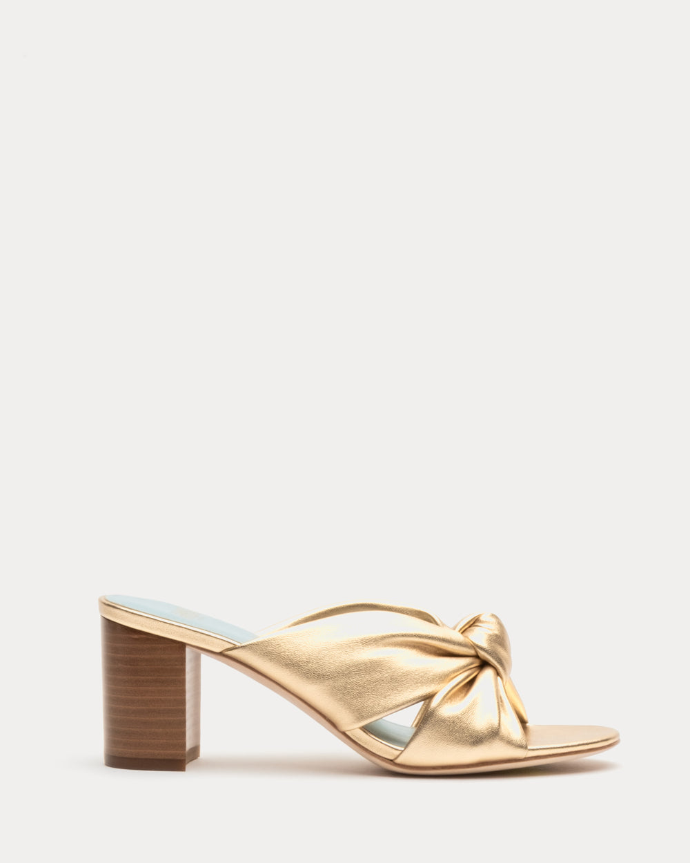 Mollie Slide Heel - Platino - Frances Valentine