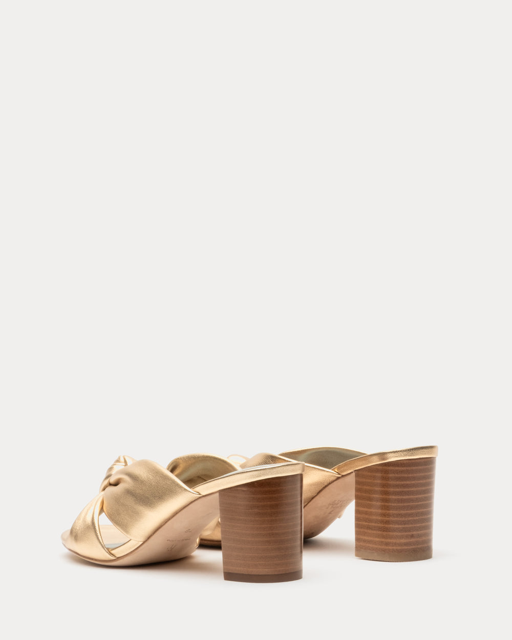 Mollie Slide Heel - Platino - Frances Valentine