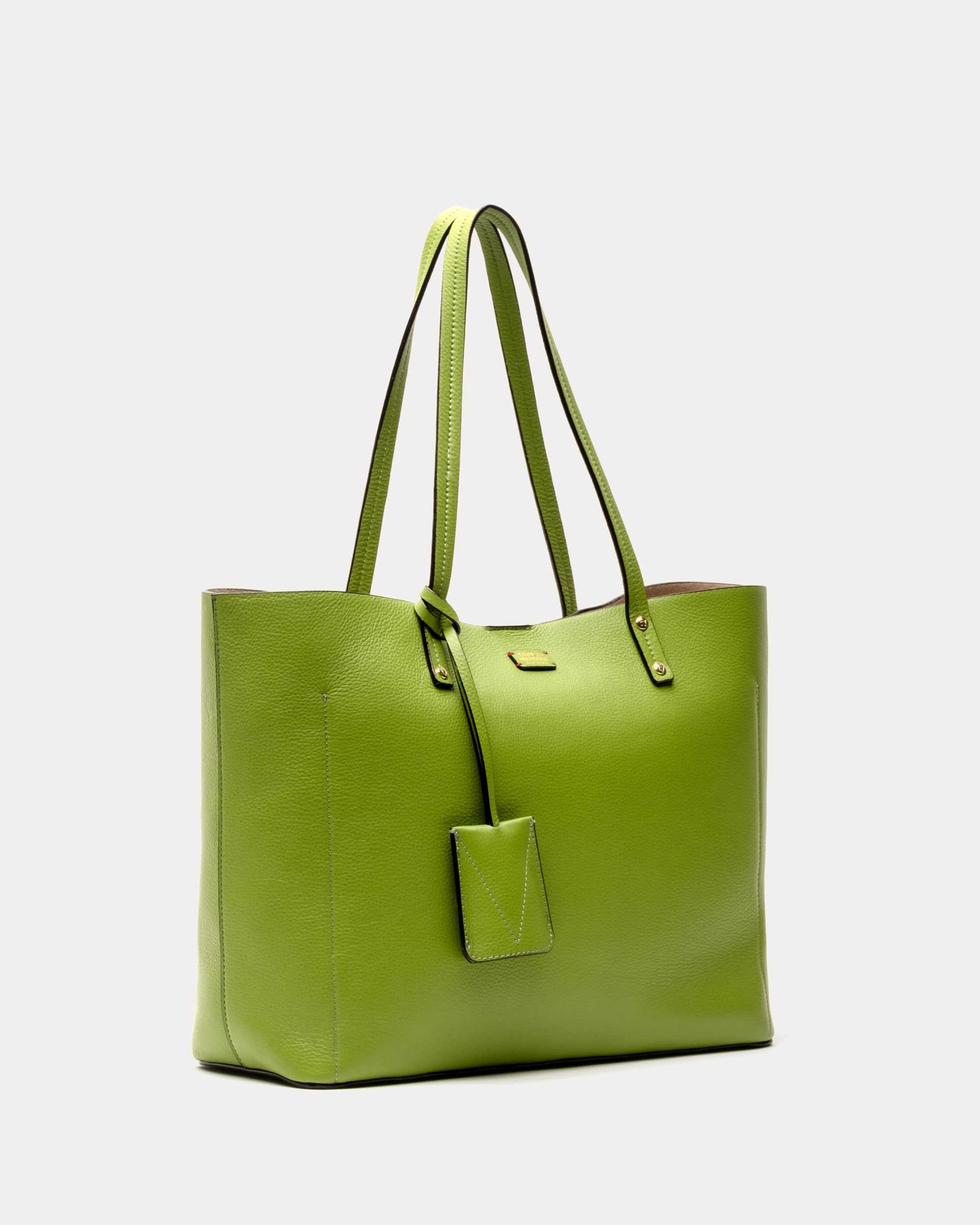 Trixie Tote Tumbled Leather Moss Green