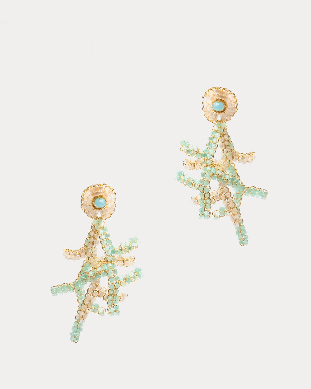Coral Drop Earring - Frances Valentine