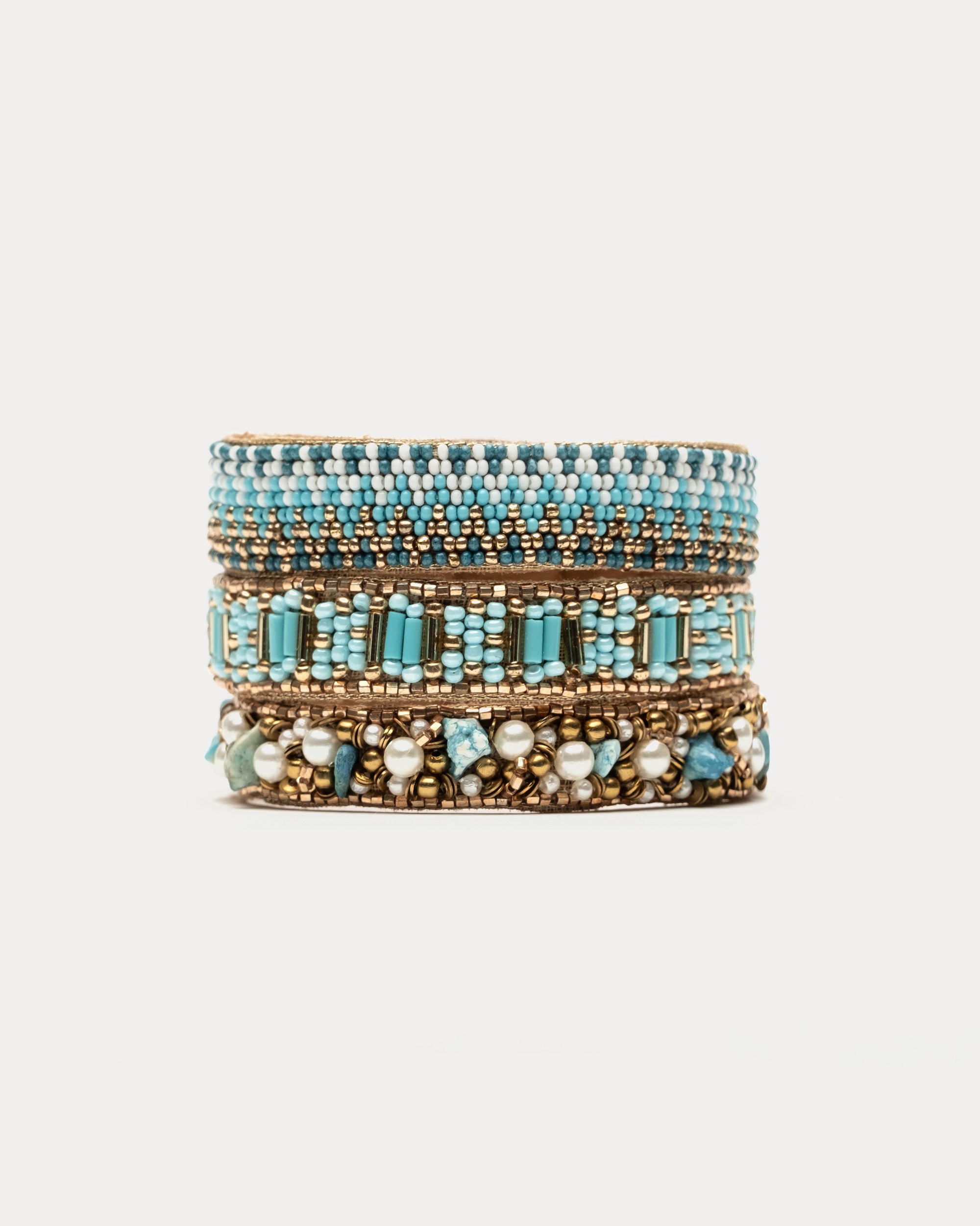 Melia Beaded Bracelet Turquoise