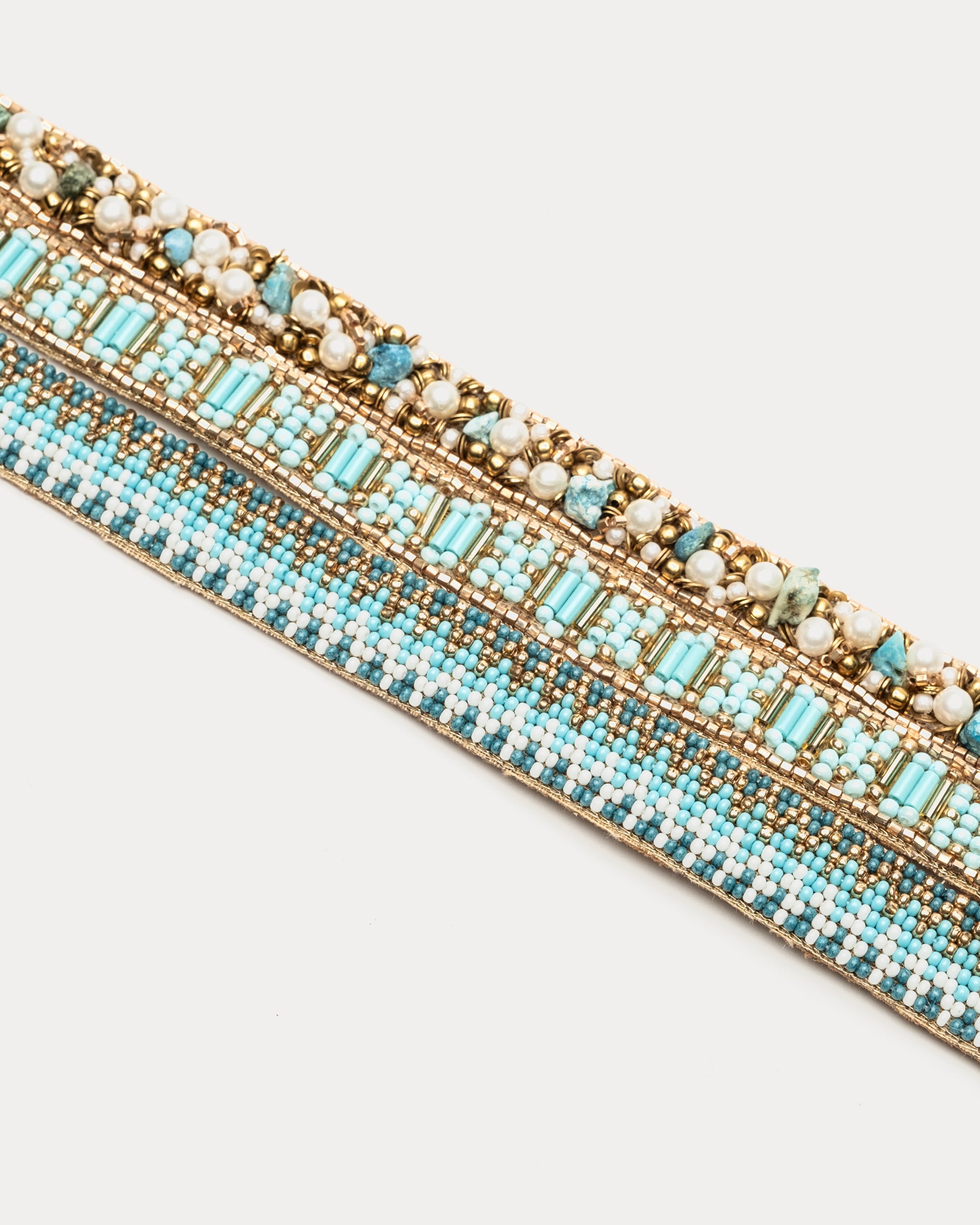 Melia Beaded Bracelet Turquoise