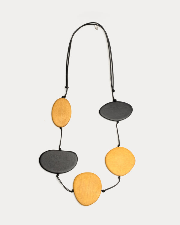 Avary Statement Necklace Yellow - Frances Valentine
