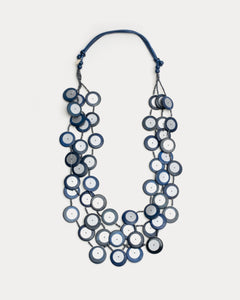 Iridescent Arabella Necklace Blue Multi - Frances Valentine