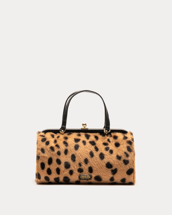 Petit Michelle Cheetah Faux Fur Faux Fur Camel/Black OS