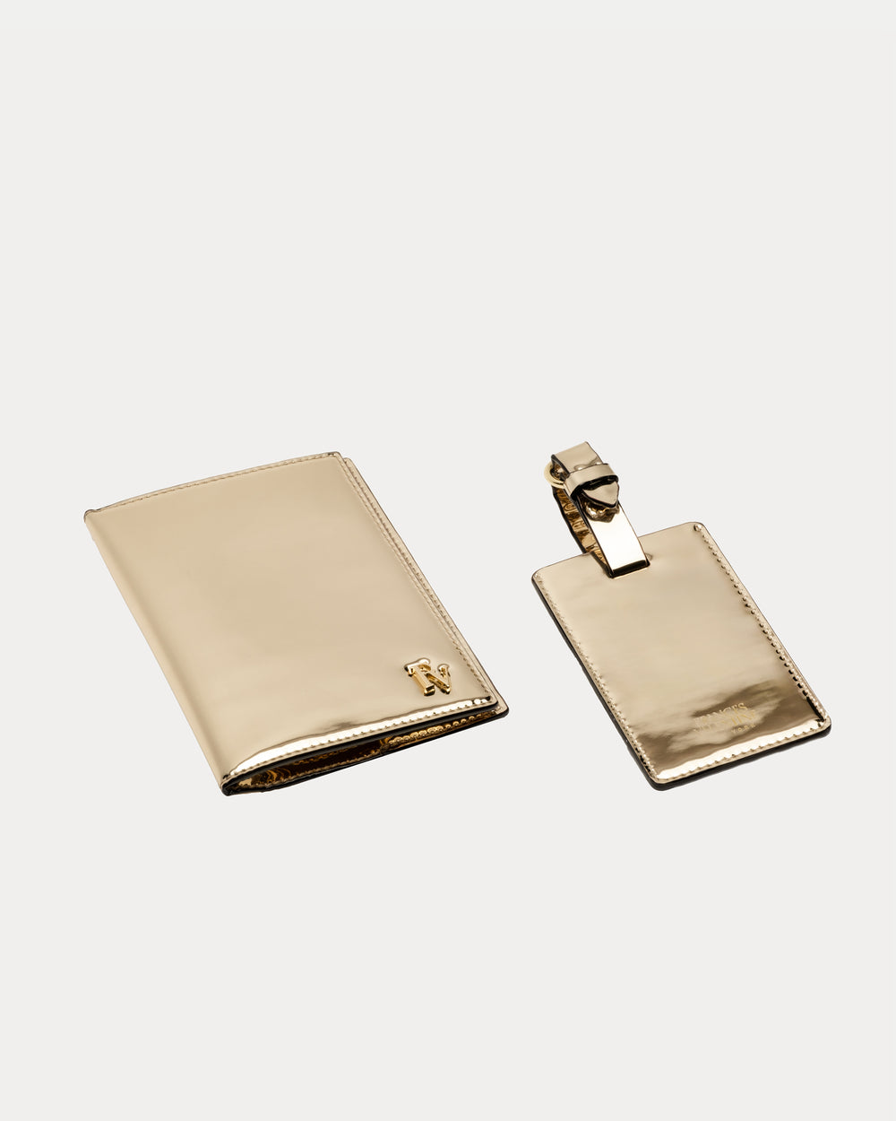 Luggage Tag & Passport Holder with Gift Box - Frances Valentine