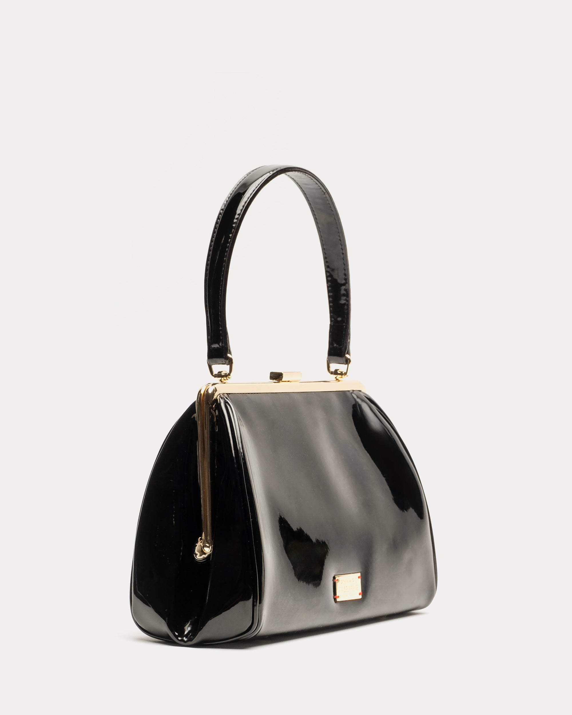 Frances Frame Bag Soft Patent Leather