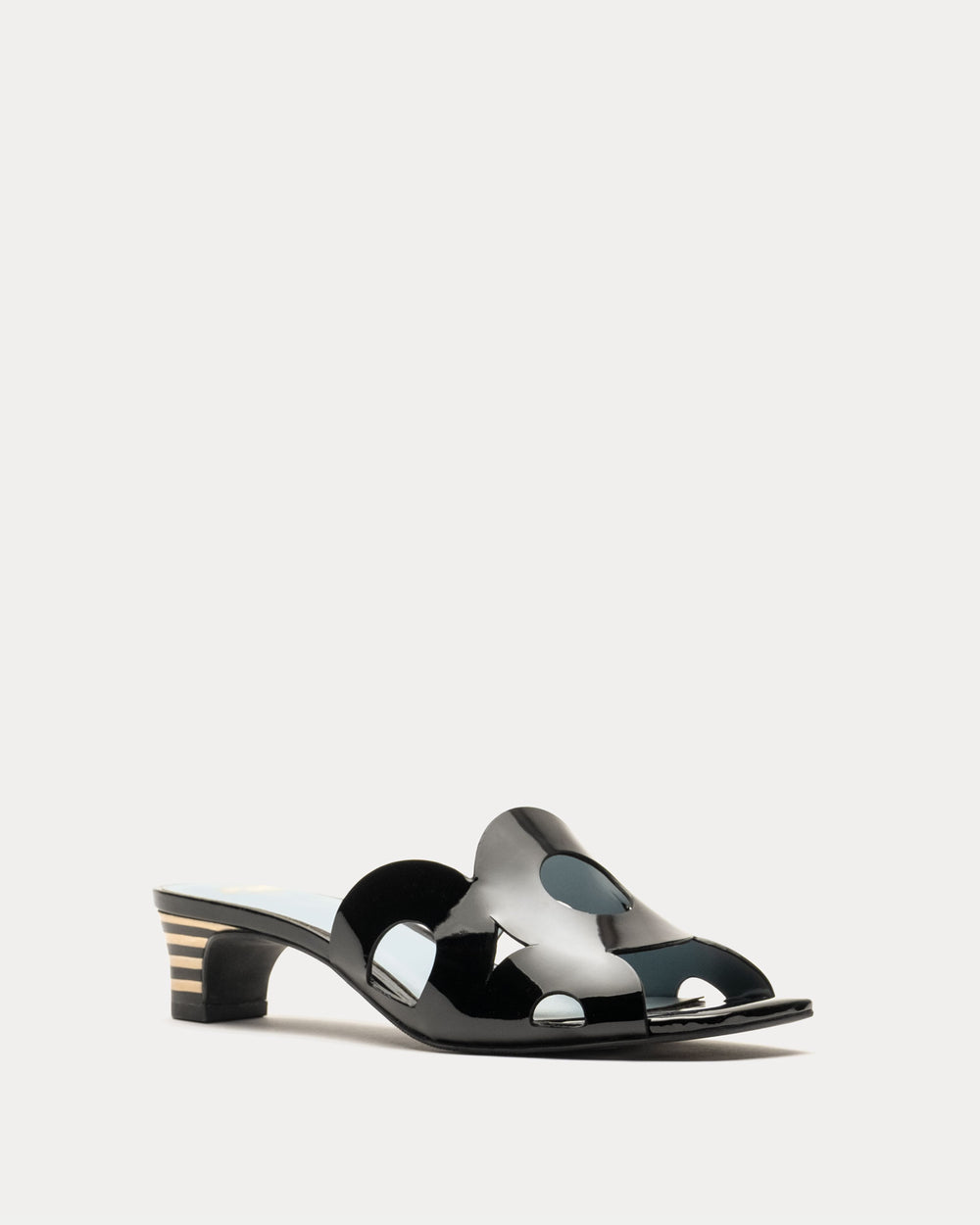 Randy Slide Heel - Black - Frances Valentine