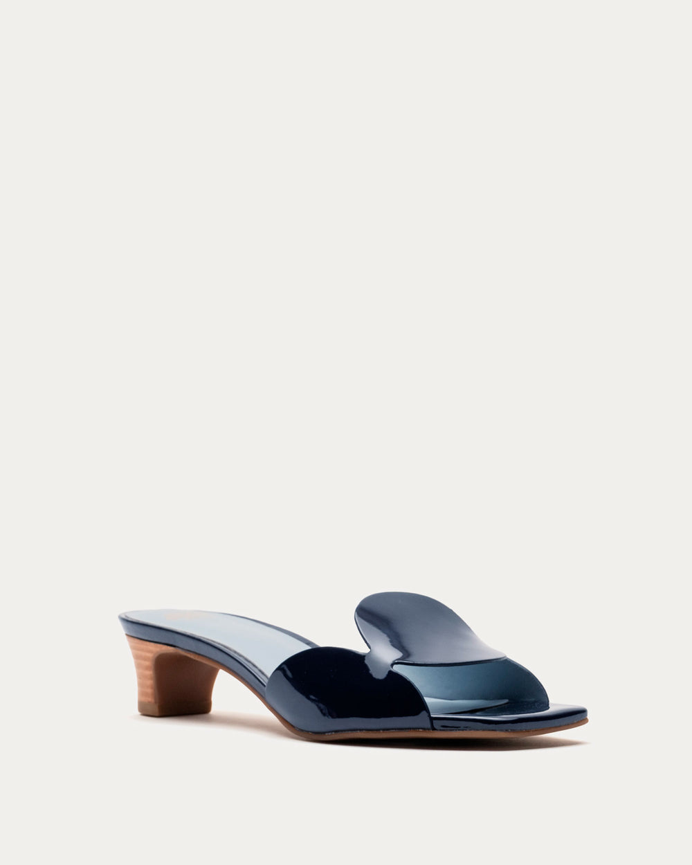 Sandy Circle Slide - Navy - Frances Valentine