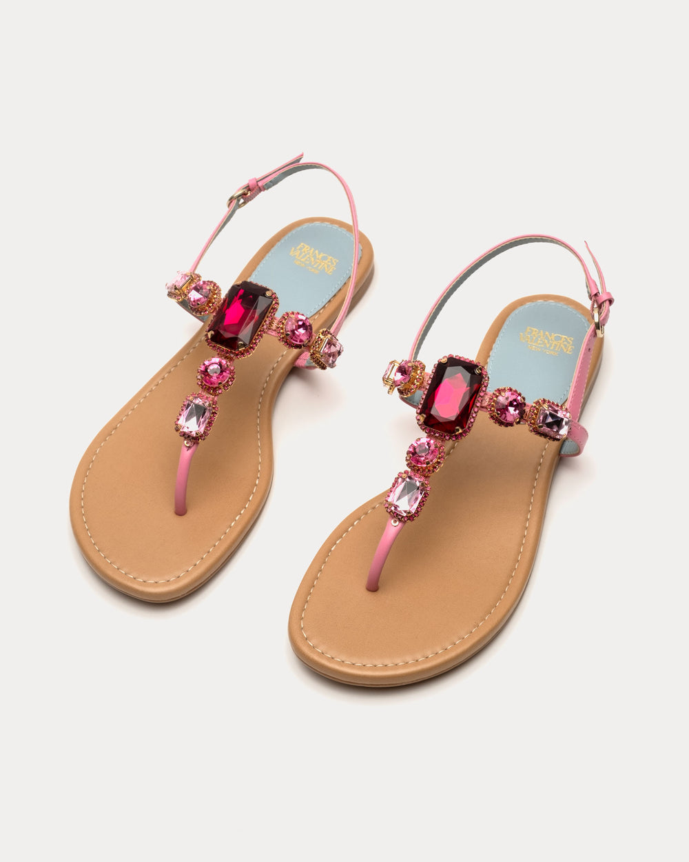 Tillie Sandals - Pink - Frances Valentine