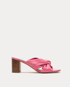 Mollie Slide Heel Pink - Frances Valentine