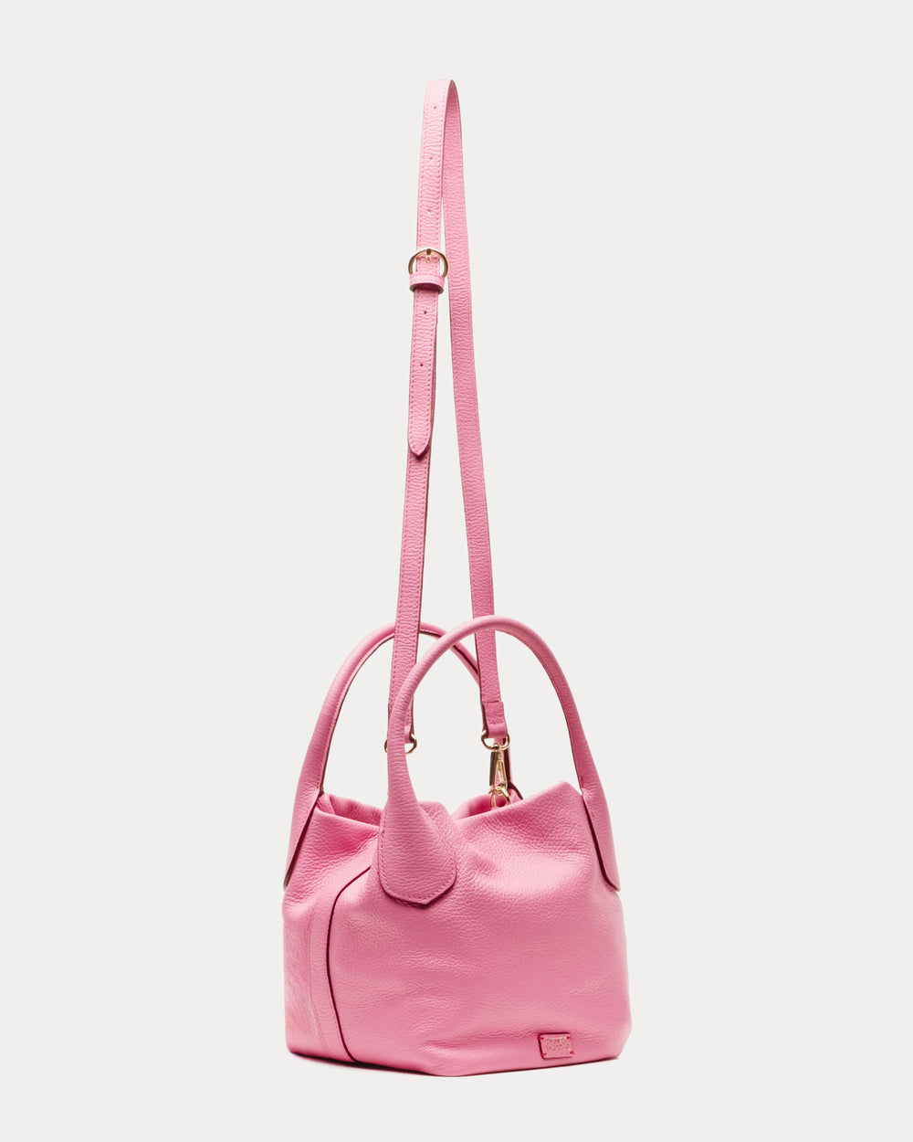 Mini Sweet Pea - Tumbled Leather Pink - Frances Valentine
