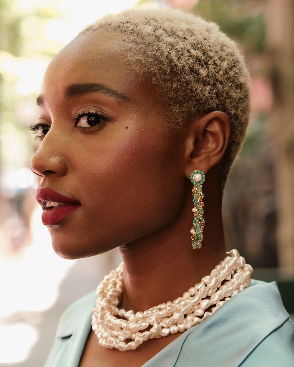 Hera Drop Earring - Frances Valentine