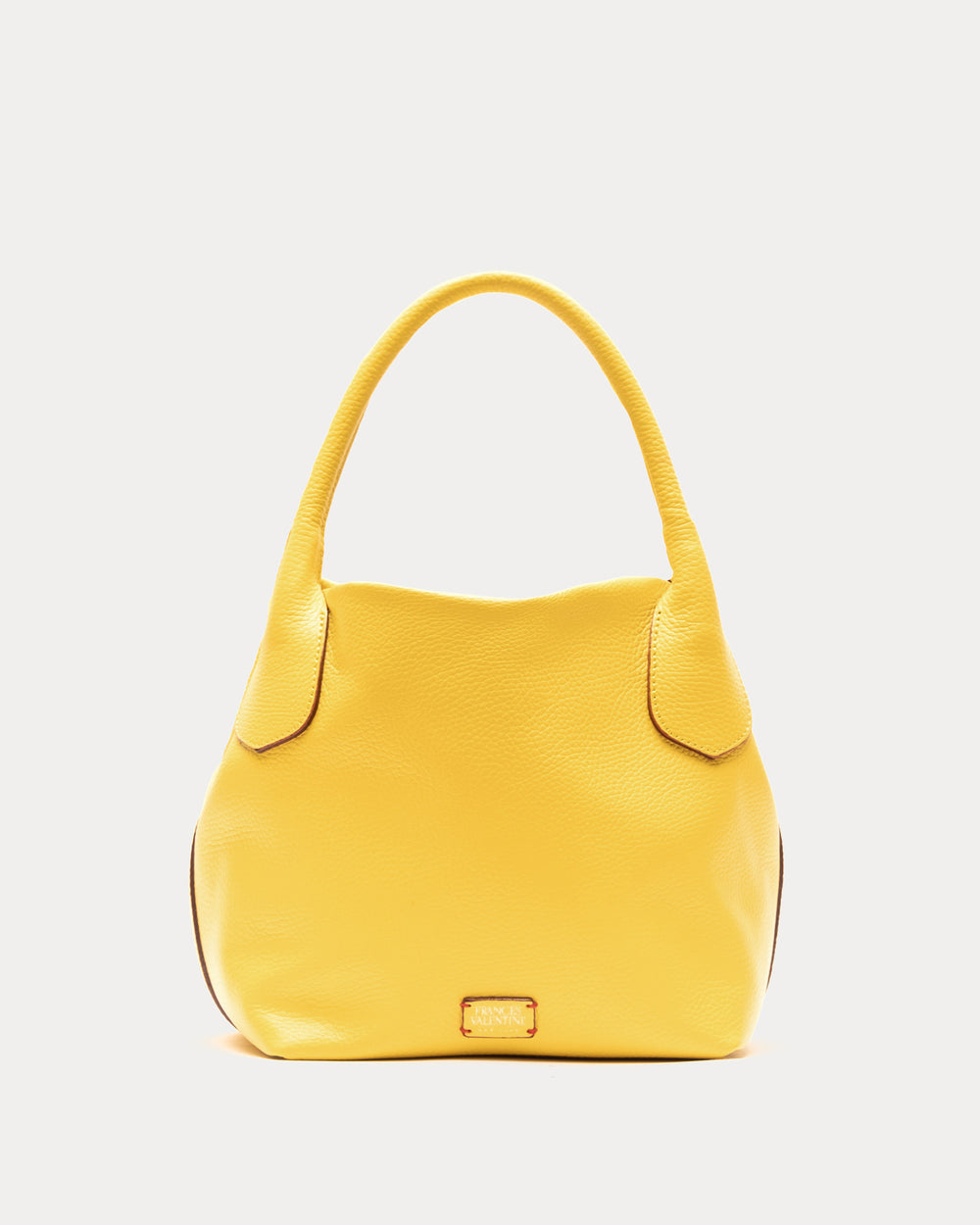 Mini Sweet Pea - Tumbled Leather Yellow - Frances Valentine