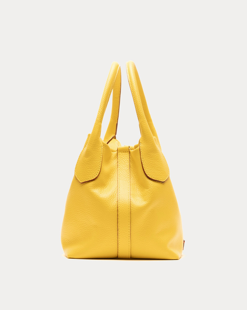 Mini Sweet Pea - Tumbled Leather Yellow - Frances Valentine