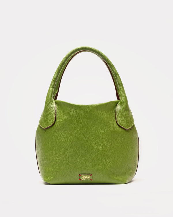 Mini Sweet Pea - Tumbled Leather Green - Frances Valentine