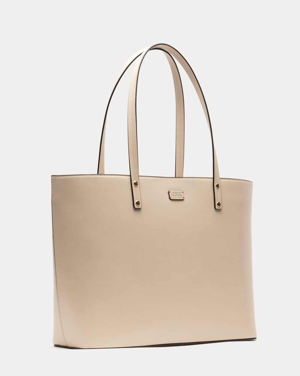 Trixie Tote - Glazed Leather Oyster - Frances Valentine
