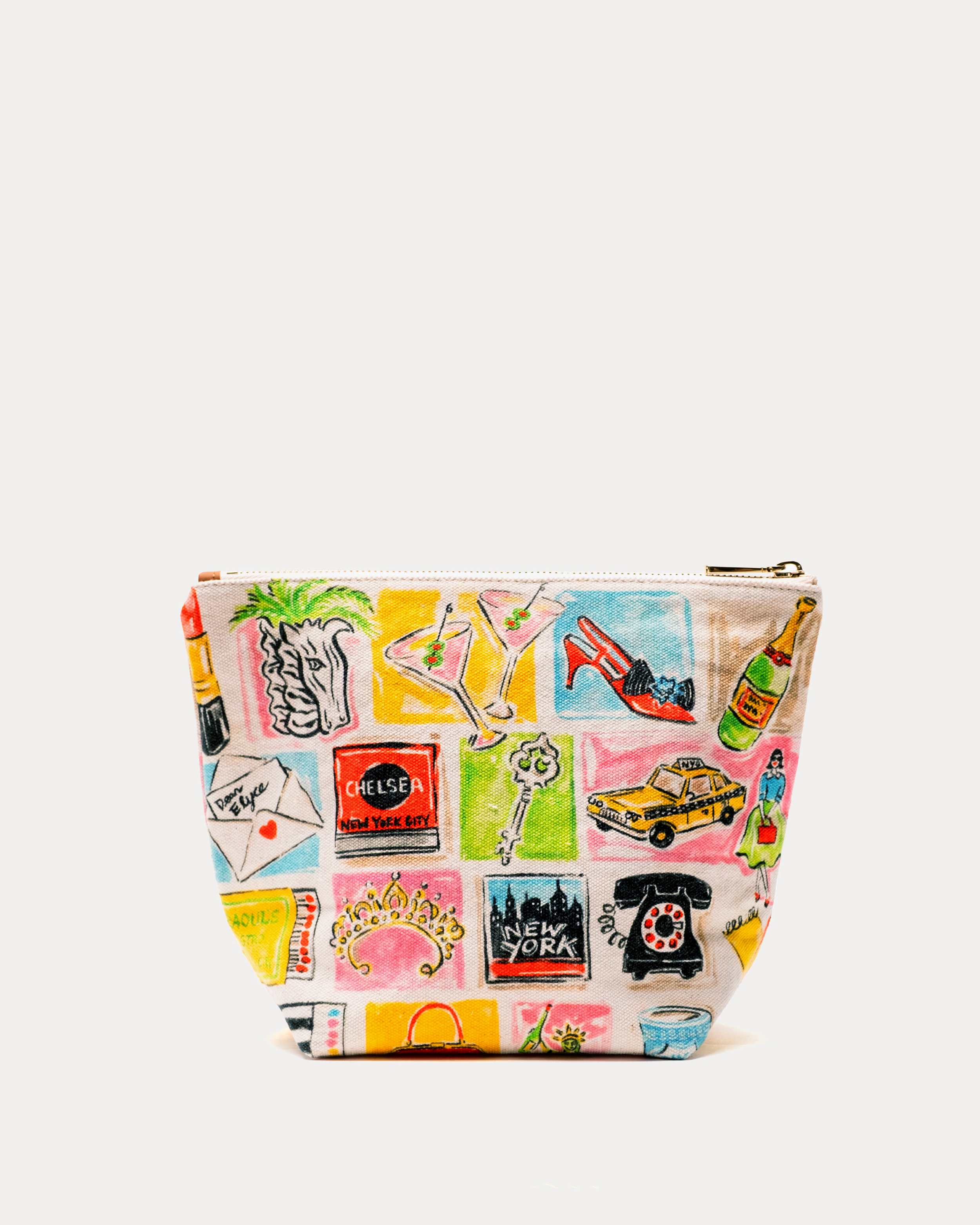 Cosmetic Icons Bag