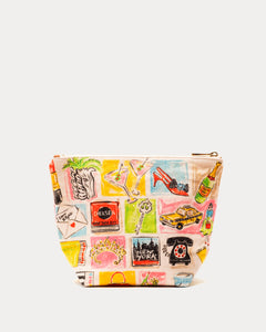Cosmetic Bag Book Icons Multi OS - Frances Valentine