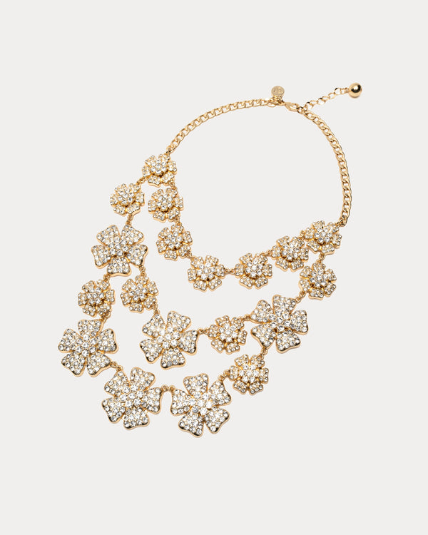 FV Celestial Cluster Statement Necklace - Gold