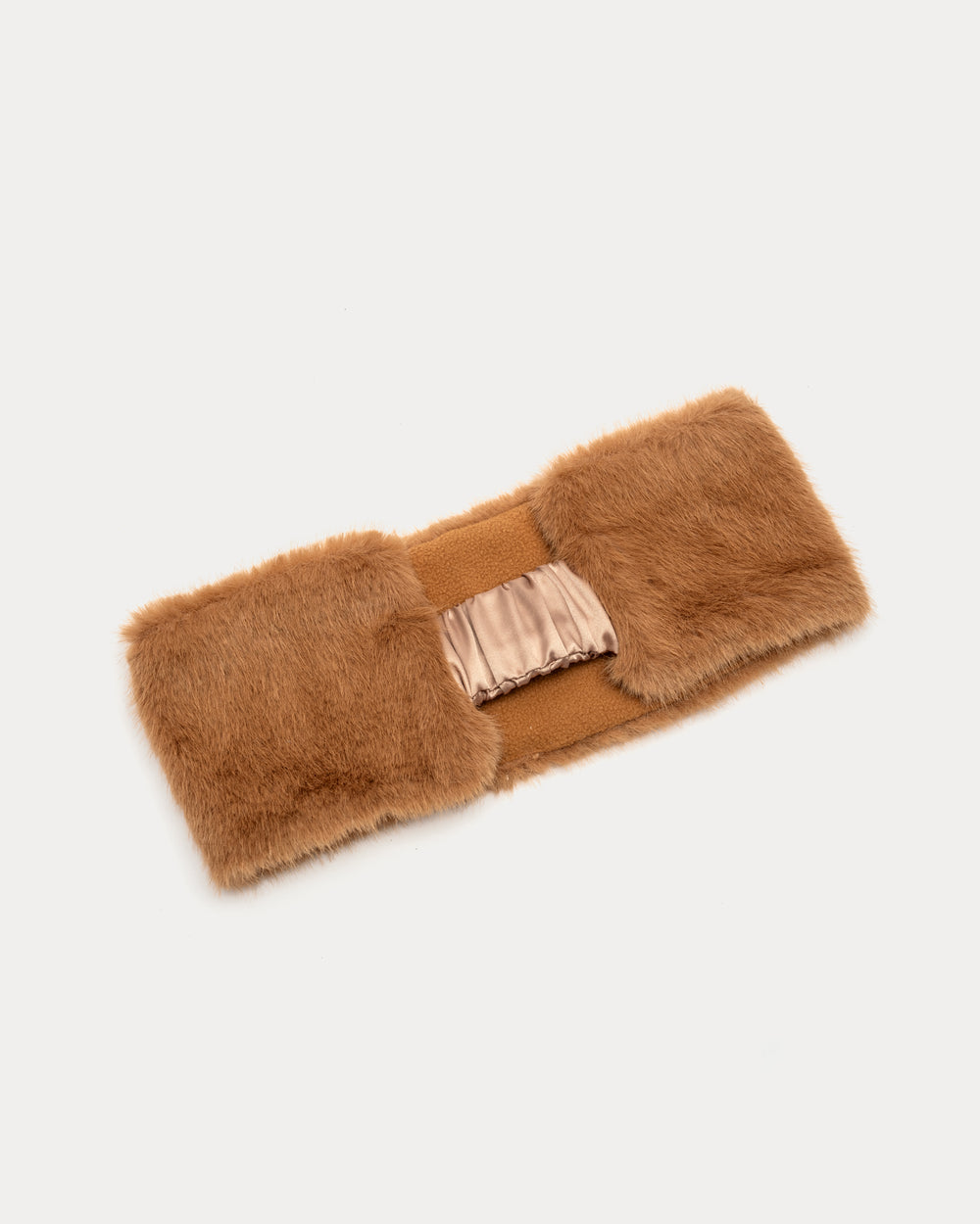 Faux Mink Headband - Camel Frances Valentine