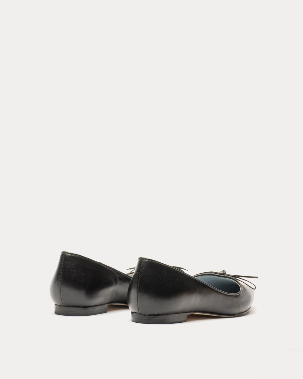 MTM Flat - Nappa Leather Black Frances Valentine
