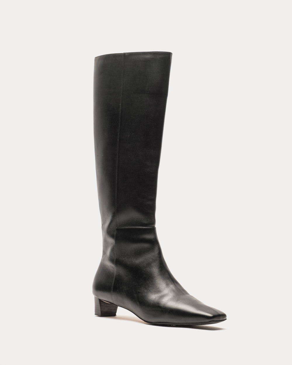 Mackie Leather Boot - Black Frances Valentine