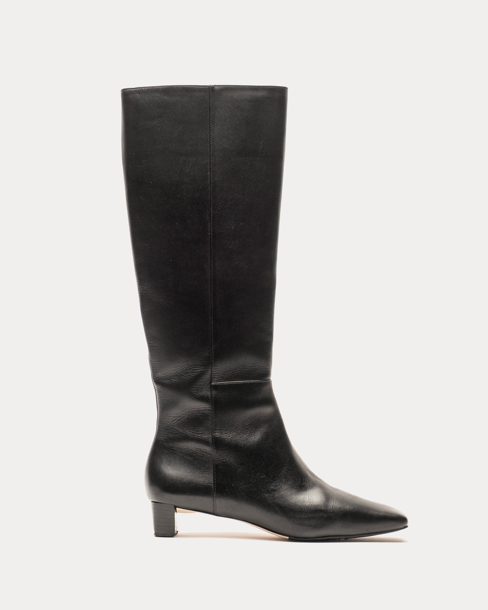 Mackie Leather Boot - Black Frances Valentine