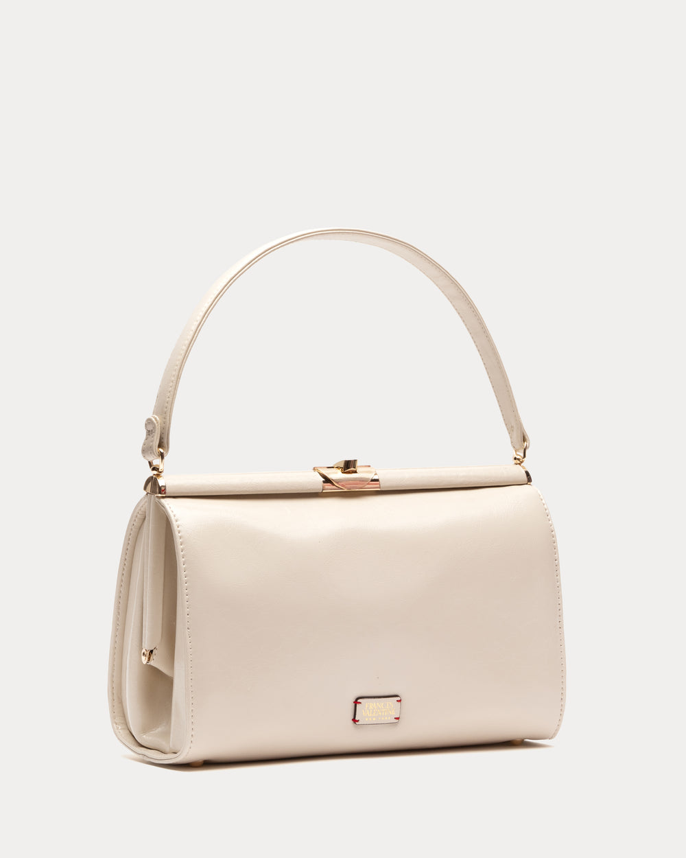 MTM Frame Bag - Crinkled Leather Oyster Frances Valentine