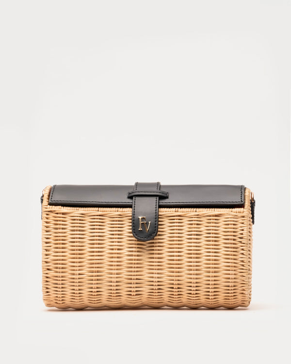 Betsy Crossbody - Black - Frances Valentine