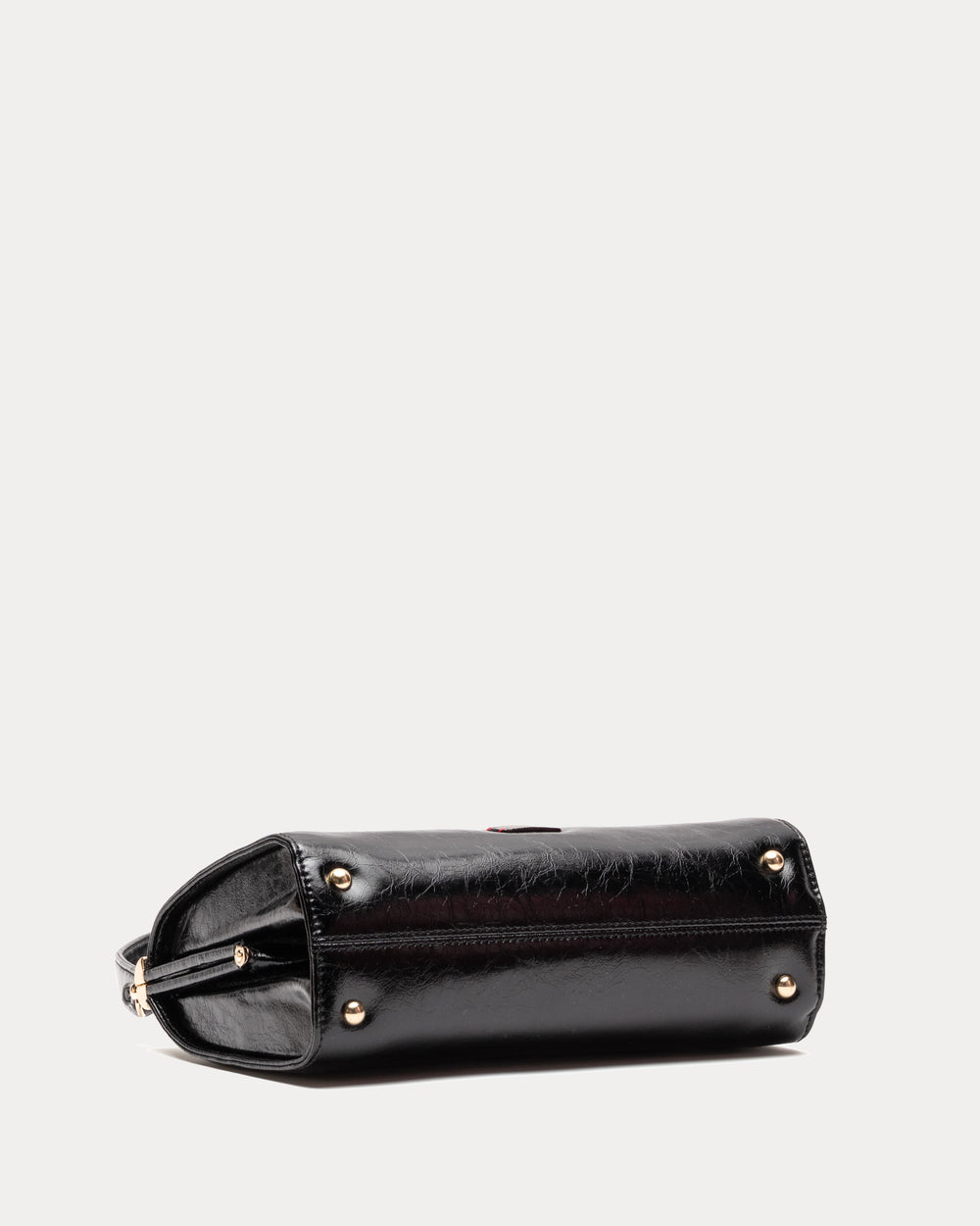 MTM Frame Bag - Crinkled Leather Black Frances Valentine