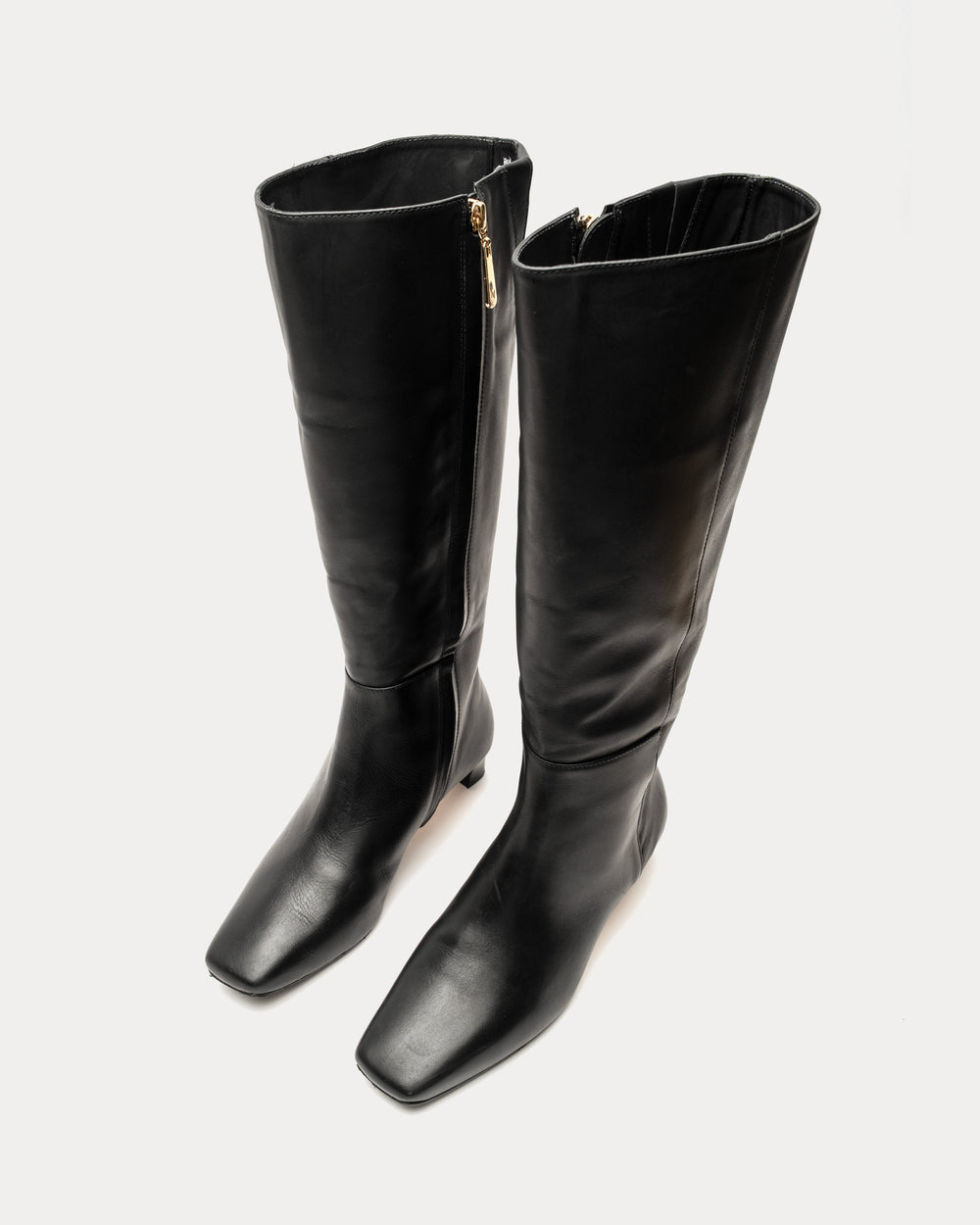 Mackie Leather Boot - Black Frances Valentine
