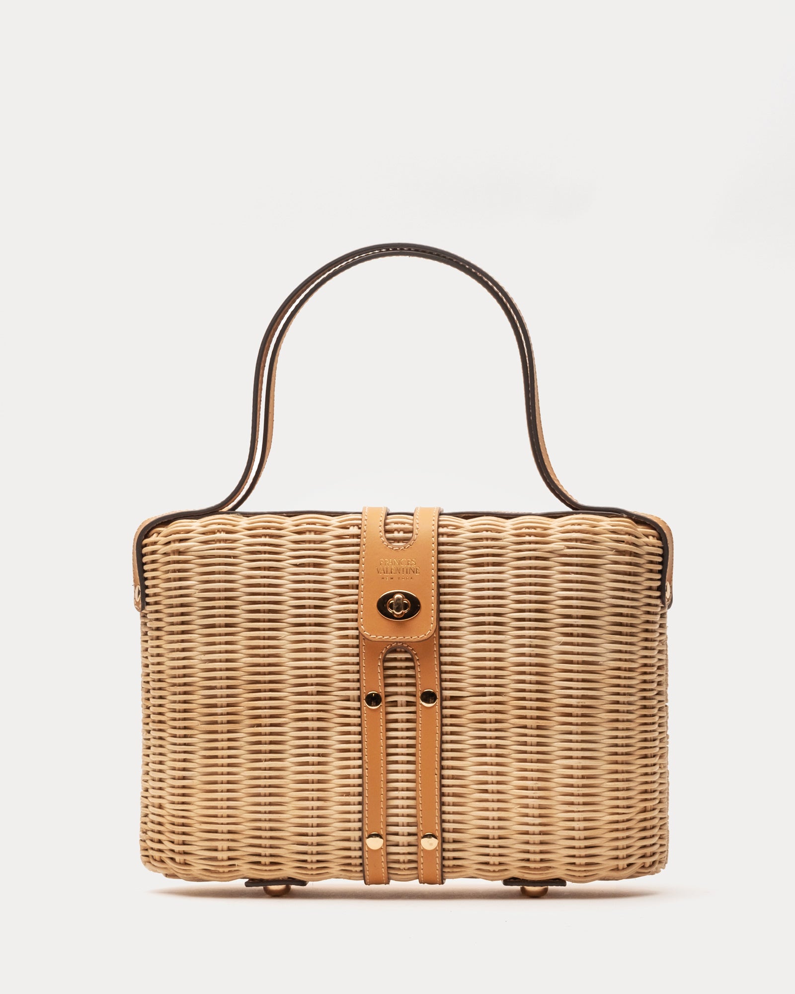 The Holland Satchel Wicker Natural/Natural OS