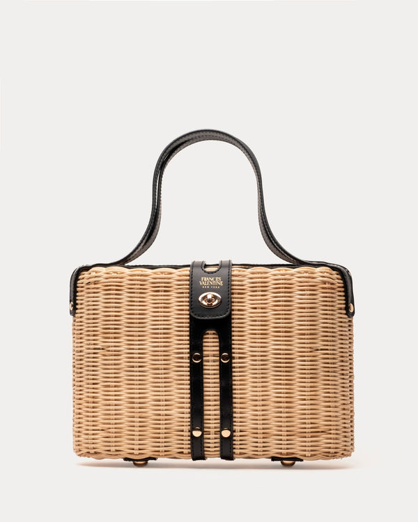 The Holland Satchel - Black - Frances Valentine