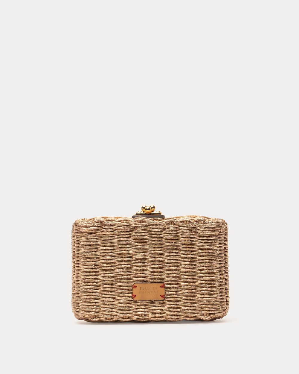 Paige Cord Clutch - Gold - Frances Valentine