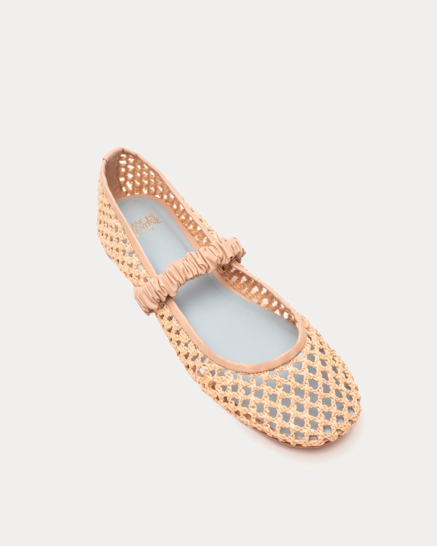 Ella Raffia Ballet Flat